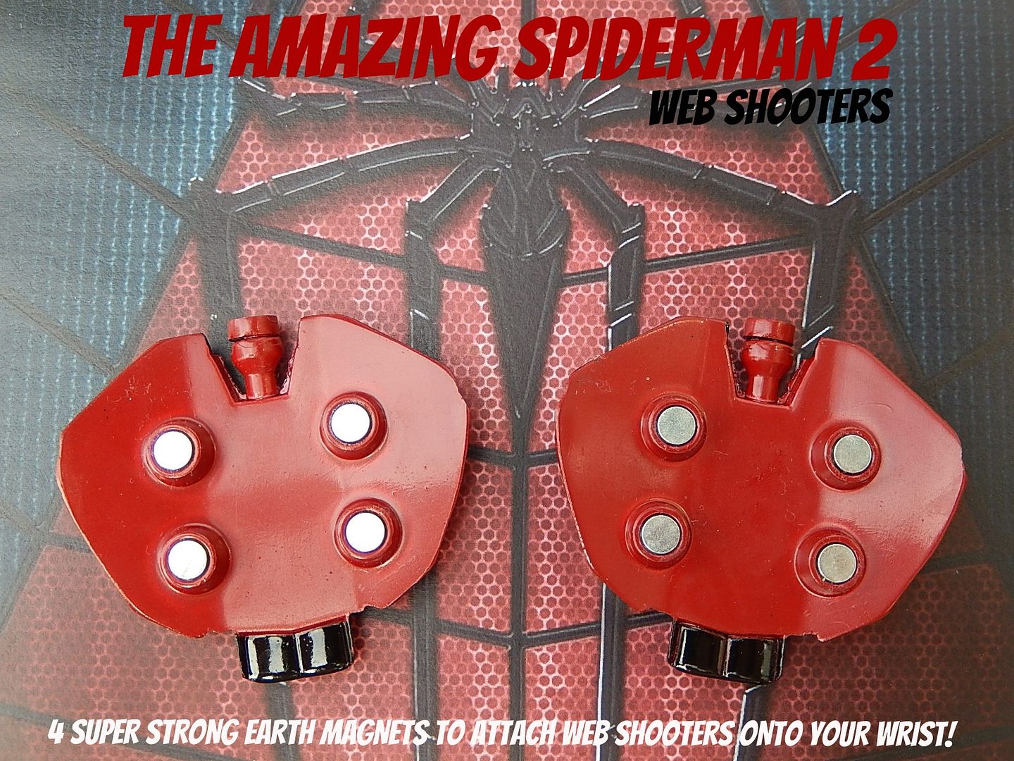 The Amazing Spider Man 2 Web Shooters Die Cast Metal Ebay 